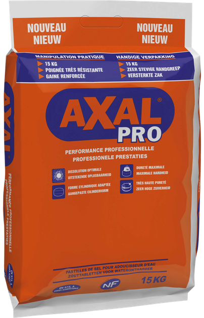 Сіль для пом'якшення води Axal Pro 15 кг - зображення 1