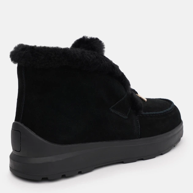 Женские зимние ботинки замшевые низкие Allshoes 190686 38 24.5 см Черные (ROZ6501054438) - Фото 5 Женские зимние ботинки замшевые низкие Allshoes 190686 38 24.5 см Черные (ROZ6501054438) - изображение 5