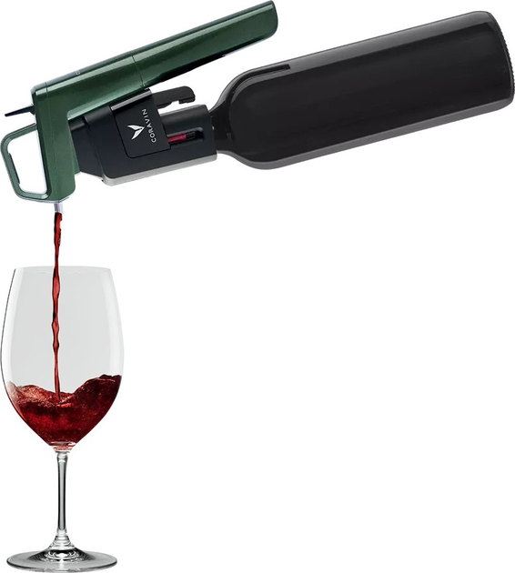 Система для зберігання вина Coravin Timeless Six Plus зелена (810068590227) - зображення 3