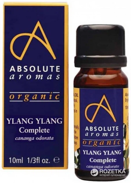 Олія ефірна Absolute Aromas Іланг-іланг органічна 10 мл (0800783019103) - Фото 1 Олія ефірна Absolute Aromas Іланг-іланг органічна 10 мл (0800783019103) - зображення 1