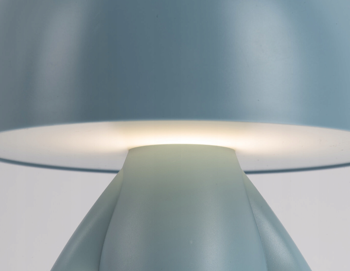 Lampka nocna dla dzieci Leitmotiv do pokoju dziecięcego bezprzewodowa miś Niebieska (8714302744495) - obraz 3