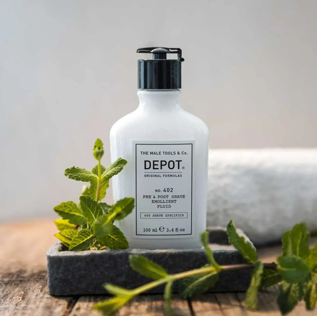 Fluid przed i po goleniu Depot 402 zmiękczający 100 ml (8032274060949) - obraz 2