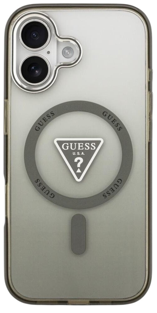 Панель Guess IML Gradient Triangle LogoMagSafe для iPhone 17 Khaki - зображення 2