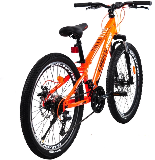 Велосипед Crossride Skyline 24" 11" 2023 Оранжевый (02391-11-П) - Фото 2 Велосипед Crossride Skyline 24" 11" 2023 Оранжевый (02391-11-П) - изображение 2