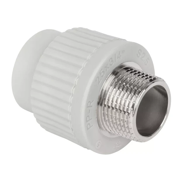 Муфта PP-r із зовнішньою різьбою ITAL 50 мм x 1 1/2" - изображение 2