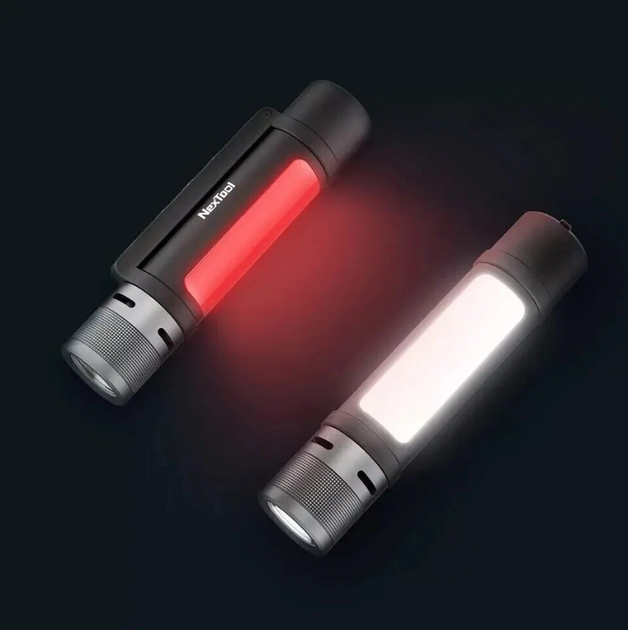 Портативный фонарик Xiaomi NexTool Flashlight NE20030 1000 lm/2600mAh (Black) [68822] - изображение 3