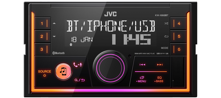Автомагнитола JVC KW-X850BT [83415] - изображение 3