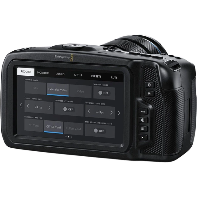 Кинокамера Blackmagic Design Pocket Cinema Camera 4K Black