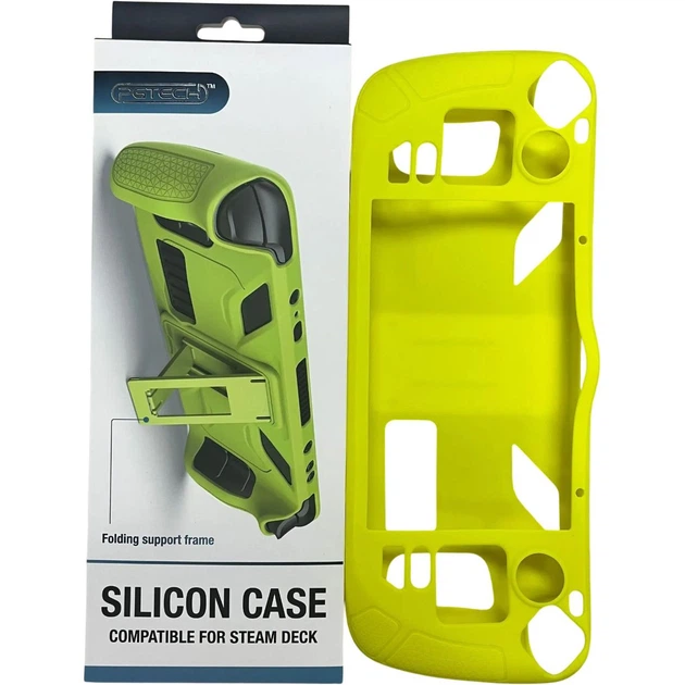 Чехол PGTech GP-823 Silicon Case для Valve Steam Deck Yellow [139585] - изображение 4