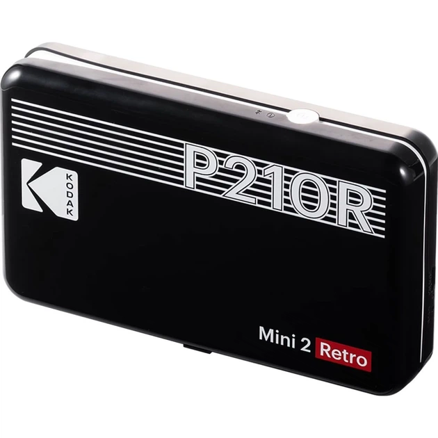 Kodak P210R Mini2 Retro ポータブルプリンター Фотопринтер Kodak Mini 2 Retro Black (P210R) – фото, отзывы
