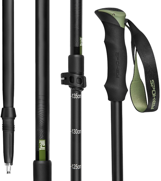 Kije trekkingowe Spokey TRAIL (5905339454164) - obraz 4