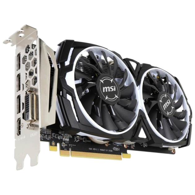 Видеокарта AMD Radeon RX 570 4GB MSI Armor (RX 570 ARMOR 4G) Б/У - изображение 2