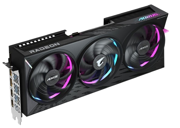 Відеокарта AMD Radeon RX 9070 XT 16GB Gigabyte Aorus Elite (GV-R9070XTAORUS E-16GD) - изображение 2