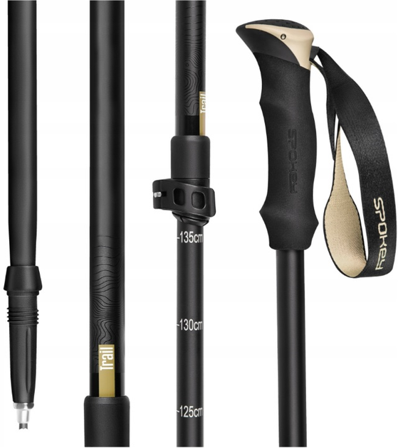 Kije trekkingowe Spokey TRAIL (5905339448279) - obraz 4