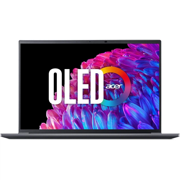 Ноутбук Acer Swift X 14 OLED SFX14- 72G- 5043 Intel® Core™ Ultra 5 125H до 4, 5 ГГц, 14, 5'', 2, 8K OLED 120 Гц, 16 ГБ LPDDR5X, 1 ТБ SSD, NVIDIA® GeForce RTX™ 4050, Windows 11 Home, сталевий сірий - Фото 8 Ноутбук Acer Swift X 14 OLED SFX14- 72G- 5043 Intel® Core™ Ultra 5 125H до 4, 5 ГГц, 14, 5'', 2, 8K OLED 120 Гц, 16 ГБ LPDDR5X, 1 ТБ SSD, NVIDIA® GeForce RTX™ 4050, Windows 11 Home, сталевий сірий - зображення 8