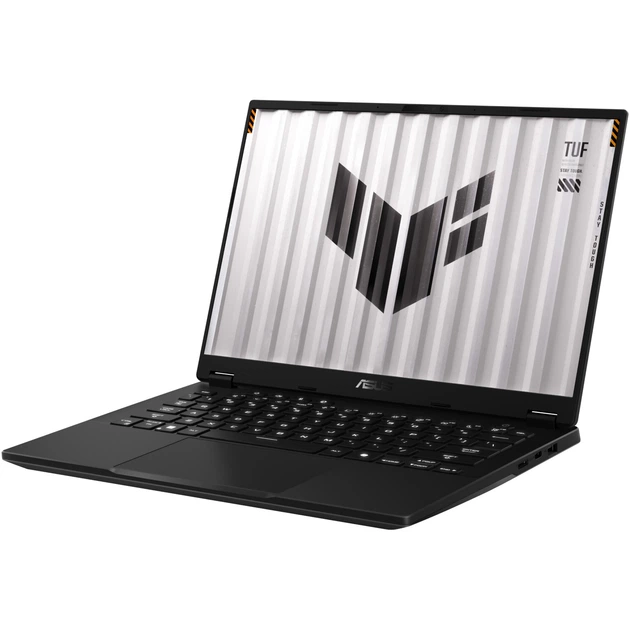 Ноутбук Ігровий ASUS TUF A14 FA401UU AMD Ryzen™ 7 8845HS pana la 5. 10 GHz, 14, 2. 5K, IPS, 165Hz, 16GB LPDDR5X, 1TB SSD, NVIDIA® GeForce RTX™ 4050 6GB GDDR6 TGP 100W, No OS, Jaeger сірий - Фото 3 Ноутбук Ігровий ASUS TUF A14 FA401UU AMD Ryzen™ 7 8845HS pana la 5. 10 GHz, 14, 2. 5K, IPS, 165Hz, 16GB LPDDR5X, 1TB SSD, NVIDIA® GeForce RTX™ 4050 6GB GDDR6 TGP 100W, No OS, Jaeger сірий - зображення 3