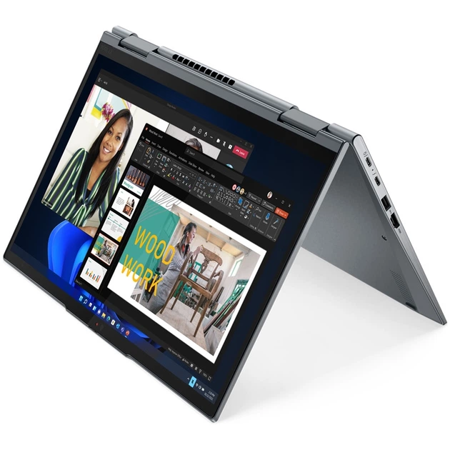 Ноутбук Lenovo ThinkPad X1 Yoga Gen 7 Intel® Core™ i7- 1255U до 4, 7 ГГц, 14, WUXGA, IPS, 16 ГБ, 512 ГБ SSD, Intel® Iris® Xe, Windows 11 Pro, Storm Grey - Фото 4 Ноутбук Lenovo ThinkPad X1 Yoga Gen 7 Intel® Core™ i7- 1255U до 4, 7 ГГц, 14, WUXGA, IPS, 16 ГБ, 512 ГБ SSD, Intel® Iris® Xe, Windows 11 Pro, Storm Grey - изображение 4