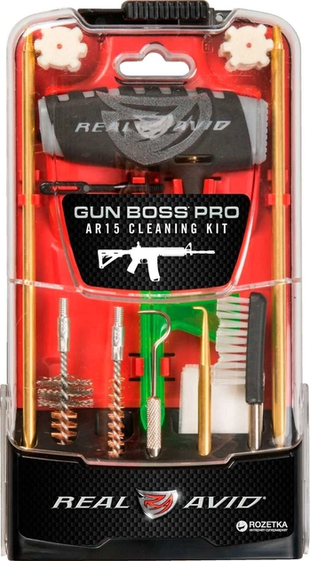 Набір д/чищення Real Avid Gun Boss Pro AR15 Cleaning Kit (17590059) - зображення 1