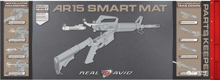Коврик настольний Real Avid AR15 Smart Mat (17590073) - изображение 2