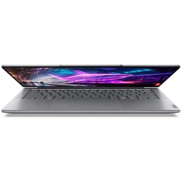Ноутбук Lenovo Yoga Pro 7 14AHP9 AMD Ryzen™ 7 8845HS до 5, 1 ГГц, 14, 5, 3K, IPS, 120 Гц, 16 ГБ LPDDR5x, 1 ТБ SSD, NVIDIA® GeForce RTX™ 3050 6 ГБ GDDR6, Luna Grey - Фото 6 Ноутбук Lenovo Yoga Pro 7 14AHP9 AMD Ryzen™ 7 8845HS до 5, 1 ГГц, 14, 5, 3K, IPS, 120 Гц, 16 ГБ LPDDR5x, 1 ТБ SSD, NVIDIA® GeForce RTX™ 3050 6 ГБ GDDR6, Luna Grey - изображение 6