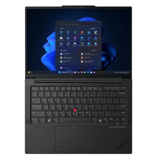 Ноутбук Lenovo ThinkPad E14 Gen 7 (Intel), 14 WUXGA (1920x1200) IPS 300 nits Anti- glare, 45% NTSC, 60Hz, Intel® Core Ultra 7 255H, 16C (6P + 8E + 2LPE) / 16T, Max Turbo до 5, 1 ГГц, 24 МБ, відео Функції інтегрованого графічного а Intel® Arc™ 140T - Фото 6 Ноутбук Lenovo ThinkPad E14 Gen 7 (Intel), 14 WUXGA (1920x1200) IPS 300 nits Anti- glare, 45% NTSC, 60Hz, Intel® Core Ultra 7 255H, 16C (6P + 8E + 2LPE) / 16T, Max Turbo до 5, 1 ГГц, 24 МБ, відео Функції інтегрованого графічного а Intel® Arc™ 140T - изображение 6