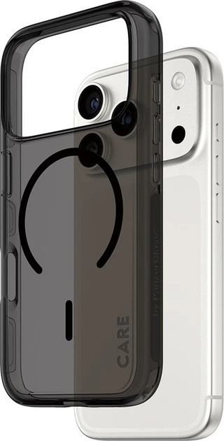 Etui CARE by PanzerGlass Flagship Urban Explorer w. Black MagSafe do Apple iPhone 17 Pro Smokey (CR68423) - obraz 2