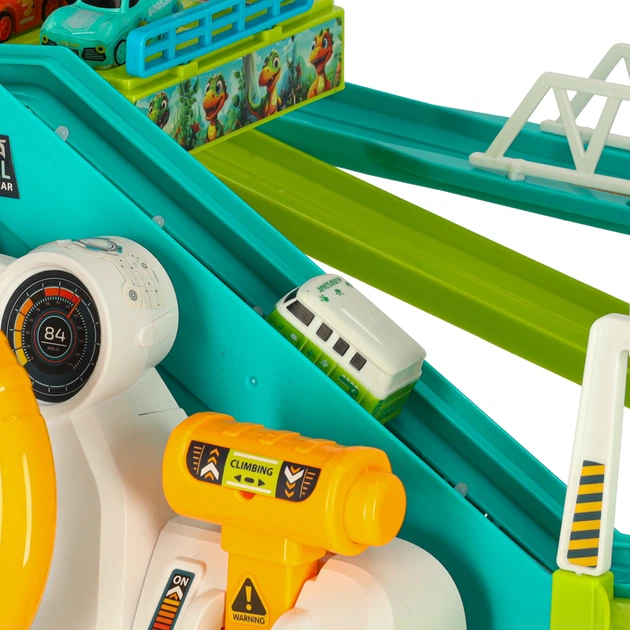 Автомобільний трек парковка KIK інтерактивний з кермом гоночний KX3578 (5903039753341) - зображення 4