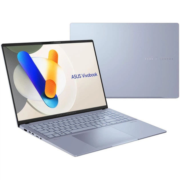 Ноутбук ASUS Vivobook S 16 OLED S5606MA Intel® Core™ Ultra 7 155H до 4, 8 ГГц, 16'', 3, 2K, OLED, 120 Гц, 16 ГБ LPDDR5X, 1 ТБ SSD, Intel® Arc™, Windows 11 Pro, Mist Blue - Фото 7 Ноутбук ASUS Vivobook S 16 OLED S5606MA Intel® Core™ Ultra 7 155H до 4, 8 ГГц, 16'', 3, 2K, OLED, 120 Гц, 16 ГБ LPDDR5X, 1 ТБ SSD, Intel® Arc™, Windows 11 Pro, Mist Blue - изображение 7