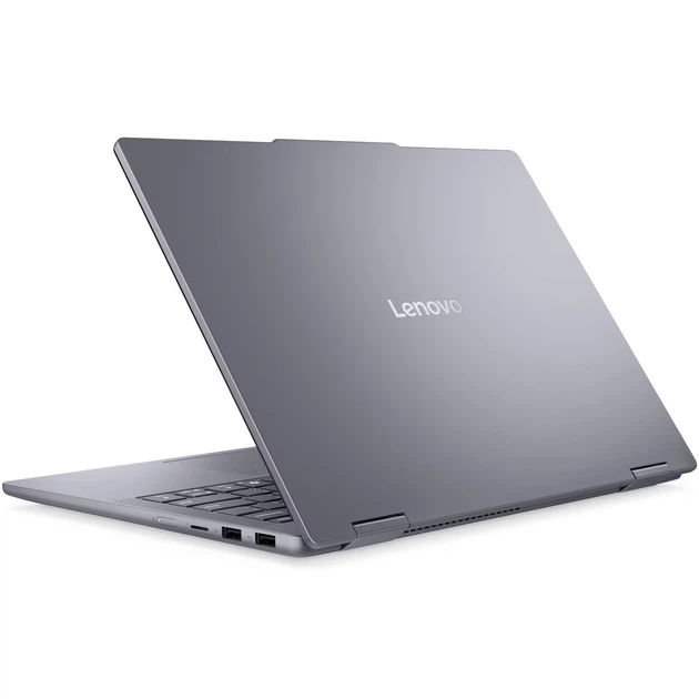 Ноутбук Lenovo IdeaPad 5 2- в- 1 14AKP10 AMD Ryzen™ AI 7 350 до 5, 0 ГГц, 14 дюймов, WUXGA, OLED, сенсорный экран, 24 ГБ LPDDR5x, 1 ТБ SSD, AMD Radeon™ 860M, цвет Luna Grey - изображение 5