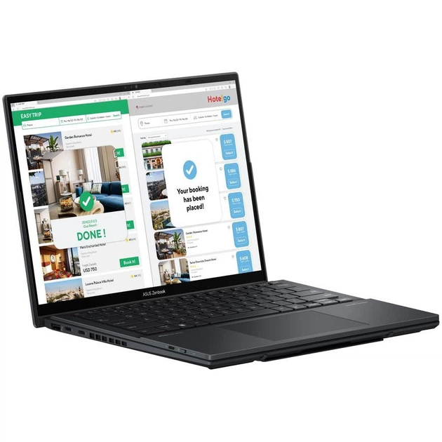 Ультрапортативный ноутбук ASUS Zenbook Duo OLED UX8406MA Intel® Core™ Ultra 9 185H до 5, 1 ГГц, 14, 3K, OLED, сенсорным экраном, 32 ГБ, 2 ТБ SSD, Intel® Arc™, Windows 11 Pro, Inkwell Grey - Фото 13 Ультрапортативный ноутбук ASUS Zenbook Duo OLED UX8406MA Intel® Core™ Ultra 9 185H до 5, 1 ГГц, 14, 3K, OLED, сенсорным экраном, 32 ГБ, 2 ТБ SSD, Intel® Arc™, Windows 11 Pro, Inkwell Grey - изображение 13