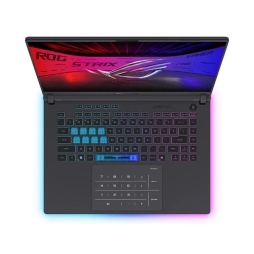 Игровой ноутбук ASUS ROG Strix G16, G615LW- S5045, 16 дюймов, 2, 5 К (2560 x 1600, WQXGA) 16: 10, дисплей ROG Nebula, Intel® Core™ Ultra 9 275HX 2, 7 ГГц (36 МБ кэш- памяти, до 5, 4 ГГц, 24 ядер, 24 потоки); Intel® AI Boost NPU до 13 TOPS - изображение 4