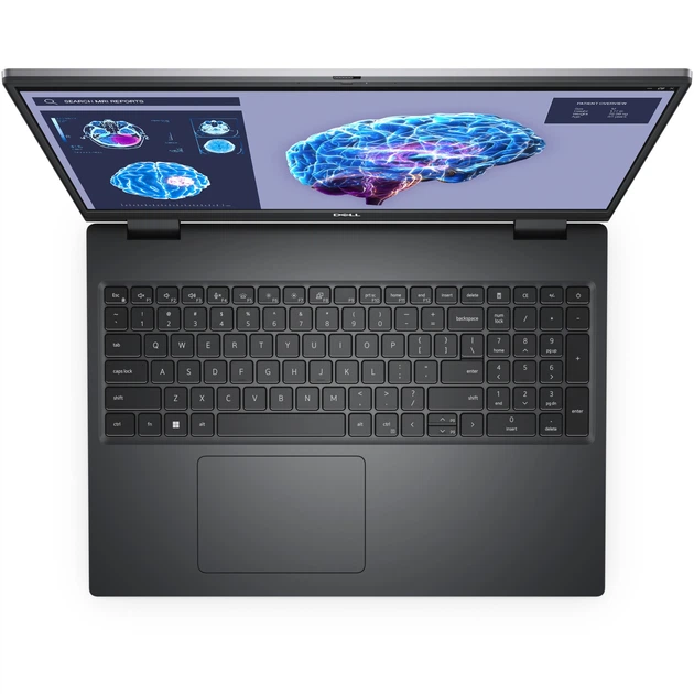 Ноутбук Dell Precision 7680 Intel Core i7- 13850HX до 5, 3 ГГц, 16, Full HD+, 32 ГБ, 1 ТБ SSD, Nvidia RTX 2000 Ada 8 ГБ, Windows 11 Pro, Gray - зображення 6