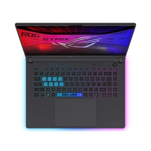 Ноутбук ASUS ROG Strix G16 G614PR- RV059MXM, AMD Ryzen 9 8940HX, 16 дюймів, RAM 32GB DDR5, SSD 1TB, nVidia GeForce RTX 5070 Ti 12GB, No OS, Eclipse Grey - Фото 4 Ноутбук ASUS ROG Strix G16 G614PR- RV059MXM, AMD Ryzen 9 8940HX, 16 дюймів, RAM 32GB DDR5, SSD 1TB, nVidia GeForce RTX 5070 Ti 12GB, No OS, Eclipse Grey - зображення 4