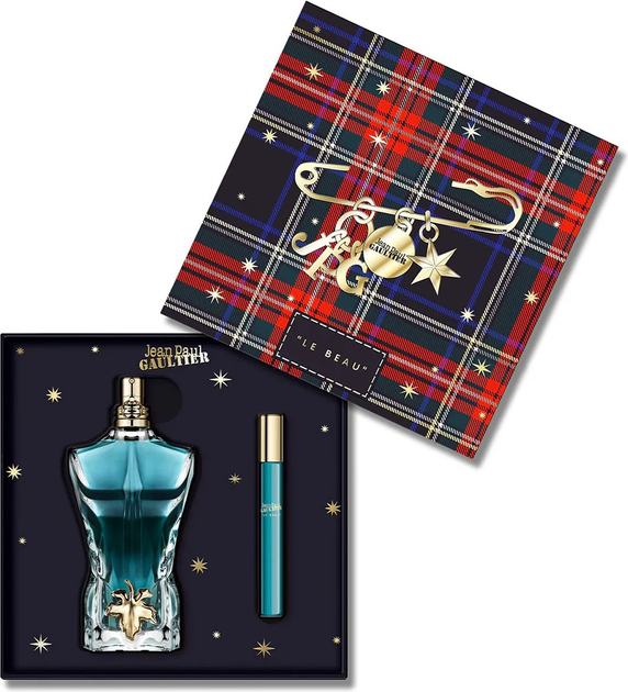 Zestaw dla mężczyzn Jean Paul Gaultier Le Beau Woda toaletowa 125 ml + Miniaturka Woda toaletowa 10 ml (8435415113069) - obraz 2