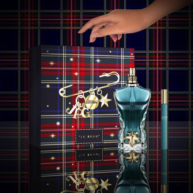 Zestaw dla mężczyzn Jean Paul Gaultier Le Beau Woda toaletowa 125 ml + Miniaturka Woda toaletowa 10 ml (8435415113069) - obraz 4