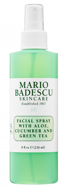 Спрей для обличчя Mario Badescu Skin Care з екстрактом алое, огірка й зеленого чаю 236 мл (785364134362) - зображення 1