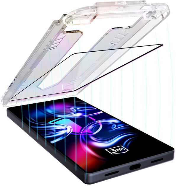 Szkło hybrydowe 3MK HardGlass Max do Apple iPhone 17 Pro (5903108671545) - obraz 5