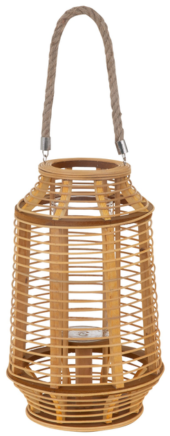 Ліхтар My Home Bamboo Бежевий 23.5 x 23.5 x 38.5 см (5907078435695) - зображення 2