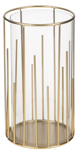 Ліхтар My Home Gold Line 11.3 x 11.3 x 18.5 см (5907078435664) - зображення 1