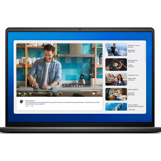 Ноутбук DELL 16 Full HD+, Intel Core 5, 8 GB, 512 GB SSD, Wi- Fi 6, Carbon Black - Фото 1 Ноутбук DELL 16 Full HD+, Intel Core 5, 8 GB, 512 GB SSD, Wi- Fi 6, Carbon Black - изображение 1