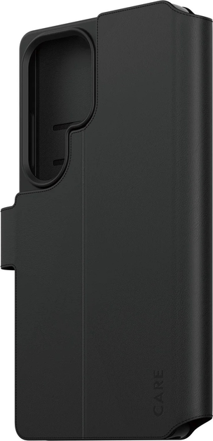 Etui z klapką CARE by PanzerGlass Wallet Case w. Kickstand do Samsung Galaxy S25 Ultra Black (CRRFEWLG38488) - obraz 2