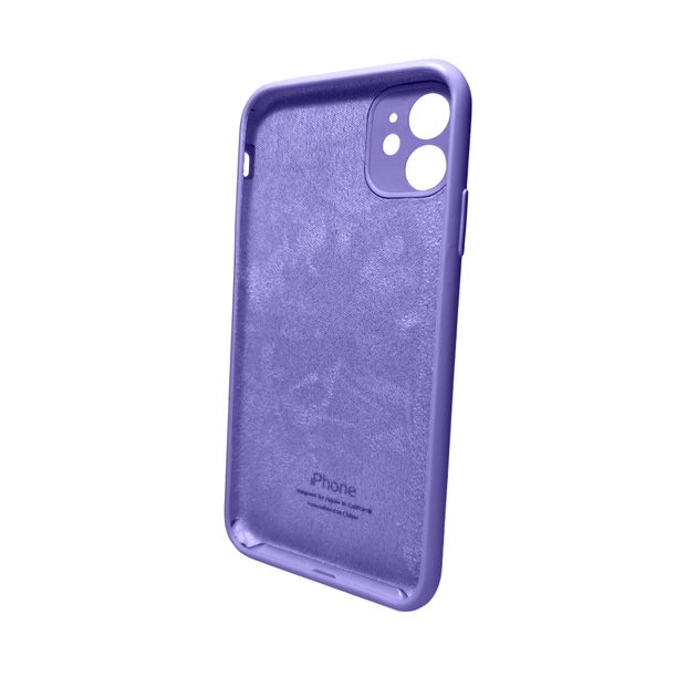 Чохол для смартфона Silicone Full Case AA Camera Protect for Apple iPhone 11 кругл 26,Elegant Purple (FullAAKPi11-26) - изображение 2