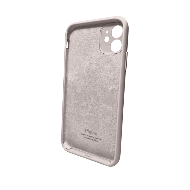 Чохол для смартфона Silicone Full Case AA Camera Protect for Apple iPhone 11 Pro Max кругл 9,Antique White (FullAAKPi11PM-9) - изображение 2