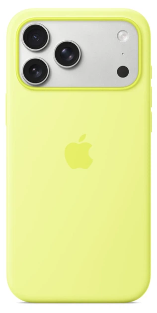 Чохол силіконовий OEM Silicone Case with MagSafe для Apple iPhone 17 Pro Max Neon Yellow - Фото 1 Чохол силіконовий OEM Silicone Case with MagSafe для Apple iPhone 17 Pro Max Neon Yellow - зображення 1