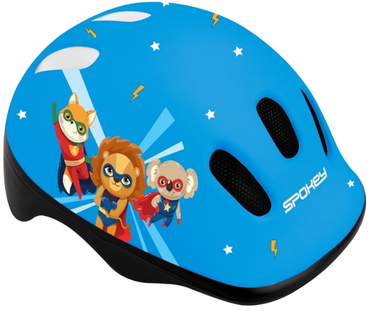 Kask rowerowy Spokey PEAK FUN 52-56 cm (5905339448033) - obraz 3