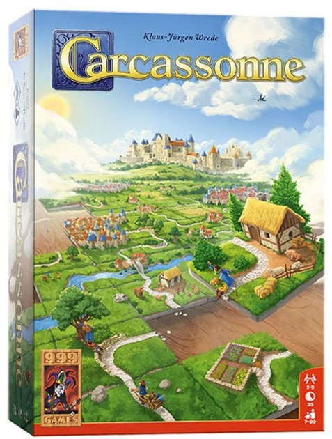 Настільна гра 999 Games Carcassonne (999-CAR01N) (8719214420659) - зображення 1