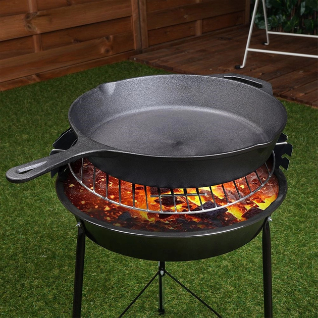 Patelnia Orion Litin żeliwna 30 cm (8592381157685) - obraz 13