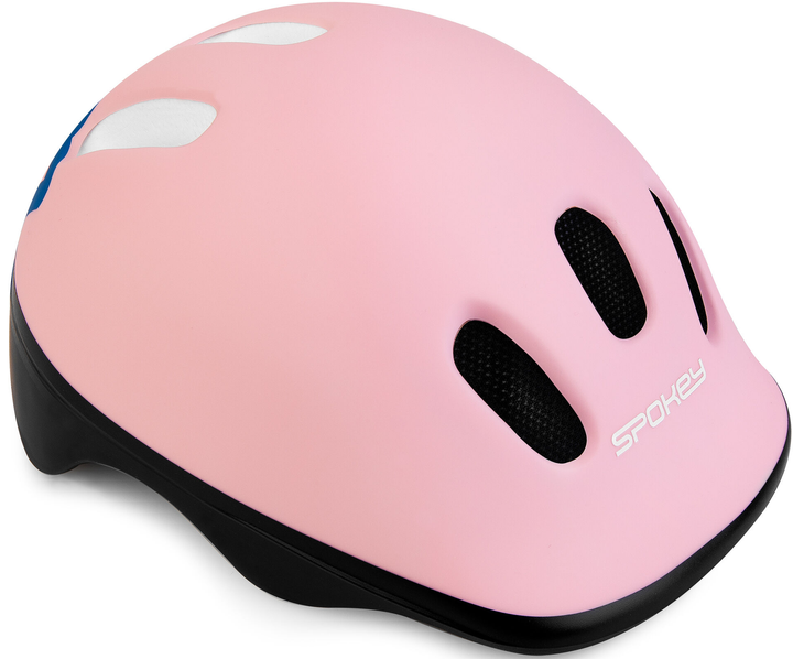 Kask rowerowy Spokey STARS 2 52-56 cm Różowy (5902693277781) - obraz 2