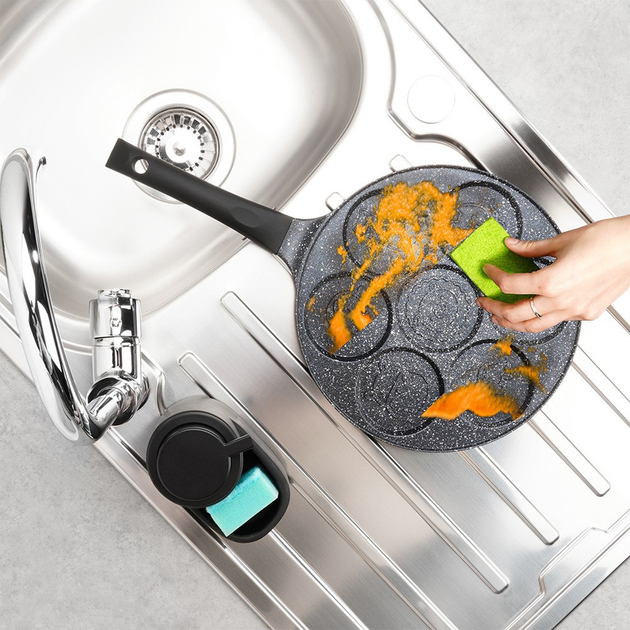 Сковорода для яєць Vilde Basic Line гранітова на 7 відділів 26 см (5904316492632) - зображення 11