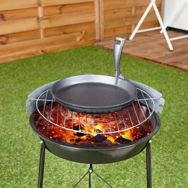 Сковорода Orion Litina чавунна зі знімною ручкою + дошка 22 см (8592381110352) - зображення 9